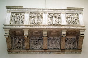 Rekonstruert Cantoria, ca. 1432-8 (marmor)
