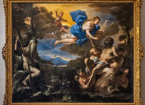 Aeneas gjort udødelig av Venus, andre halvdel av 1600-tallet (olje på lerret) av Luca Giordano