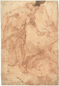 Kain ved liket av Abel av Luca Giordano