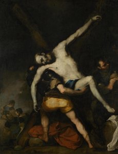 Nedtagelsen fra korset av den hellige Andreas av Luca Giordano
