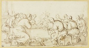 Siste måltid av Luca Giordano