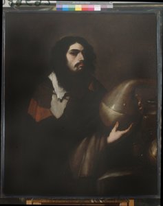 Selvportrett som kjemikalie eller alchimist, ca. 1660 (olje på lerret) av Luca Giordano