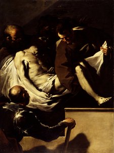Kristi gravleggelse, ca. 1659-60 av Luca Giordano