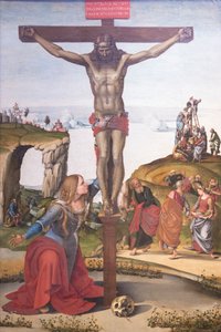 Korsfestelse med Maria Magdalena av Luca Signorelli
