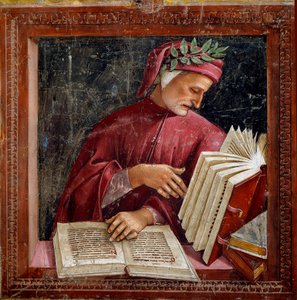 Representasjon av den italienske poeten Dante Alighieri av Luca Signorelli