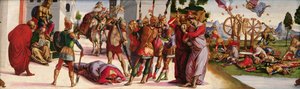 Martyrdommen til St. Katarina av Alexandria, ca. 1498 av Luca Signorelli