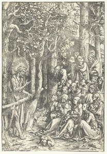 Døperen Johannes forkynner for folk