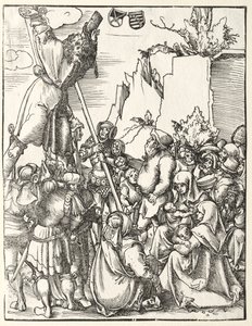 St. Andrews martyrium av Lucas Cranach