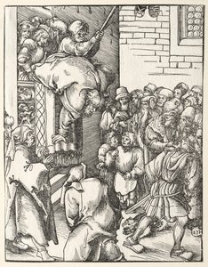 Martyrium av St. Jakob den Mindre av Lucas Cranach