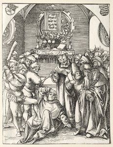 Martyrdøden til St. Judas Thaddeus av Lucas Cranach