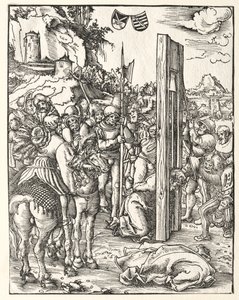 Martyrium av St. Matthias av Lucas Cranach