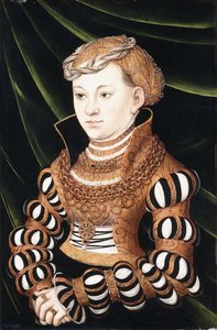 Portrett av prinsesse Margaret av Sachsen