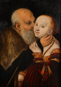 Det rare paret av Lucas Cranach d. Ä.
