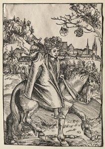 En gutt til hest, 1506. av Lucas Cranach the Elder