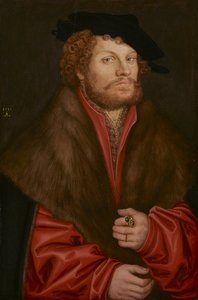 Portrett av Moritz Büchner av Lucas Cranach the Elder
