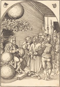 Kristus før Herodes av Lucas Cranach the Elder