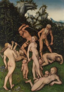 Slutten på sølvalderen (?). Rundt 1530 av Lucas Cranach the Elder