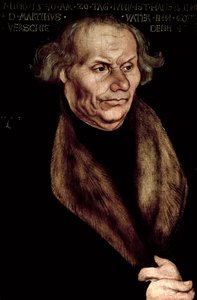 Hans Luther (1459-1530), far til Martin Luther av Lucas Cranach the Elder