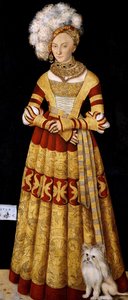 Hertuginne Katarina av Mecklenburg av Lucas Cranach the Elder