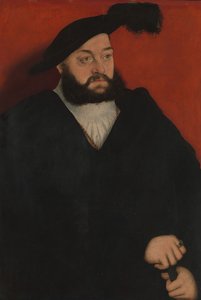 Johann 1498-1537, hertug av Sachsen, ca. 1534-37. av Lucas Cranach the Elder