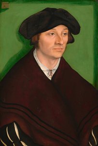 Portrett av en mann av Lucas Cranach the Elder