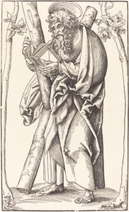 Saint Andrew av Lucas Cranach the Elder