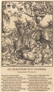 Saint George og dragen av Lucas Cranach the Elder