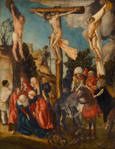 Korsfestelsen, 1501 av Lucas Cranach the Elder