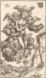 Den hellige Maria Magdalenas ekstase av Lucas Cranach the Elder