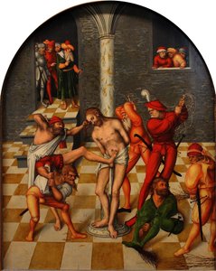 Kristi flagellasjon, 1538 av Lucas Cranach the Elder