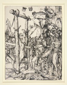 Sankt Simons martyrium av Lucas Cranach the Elder