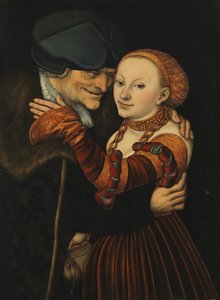 Det ulike paret av Lucas Cranach the Elder