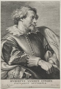 Portrett av Hubert van den Eyden av Lucas Emil Vorsterman