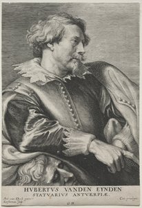 Portrett av Hubert van den Eyden.
