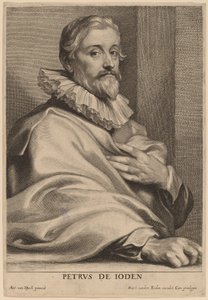 Pieter de Jode den eldre av Lucas Emil Vorsterman after Sir Anthony van Dyck