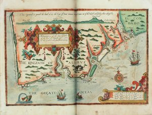 En beskrivelse av kystlinjene, av Algarbe-landet og en del av Condado med deres visning og åpning, ca. 1588 (tegning)