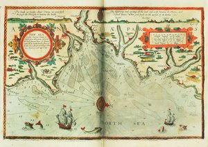 Havkysten mellom Dover og Orfordness: hvor den mest berømte Themsen-elven renner, med all sanden, bankene, flatene og skjærene rundt omkring, i henhold til deres beliggenhet og utseende.