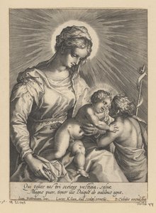 Maria med barnet og døperen Johannes