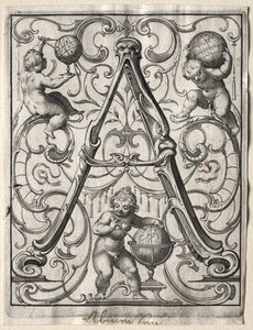 Nytt ABC-hefte: A, 1627. av Lucas Kilian