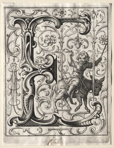 Nytt ABC-hefte: E, 1627. av Lucas Kilian
