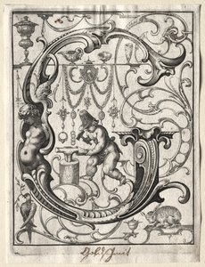 Nytt ABC-hefte: G, 1627. av Lucas Kilian