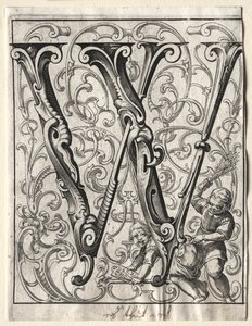 Nytt ABC-hefte: W, 1627. av Lucas Kilian