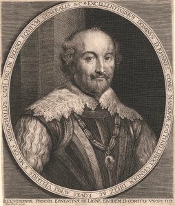 Deres eksellense, D. John, grev av Nassoui, Cattinelli Boci, Viaden Dietz, etc. Ridder av Golden Velliers. S. Ma. Katt. Marskalk Cath. Reg. i Belgia generalen for kavaleriet &c.