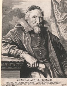 Wenceslaus Coeberger, generalprefekt for Mount of Piety, Brussel av Lucas Vorsterman
