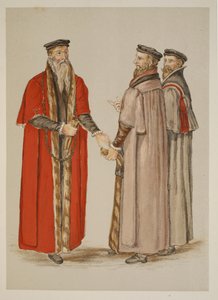 Lord Mayor, Aldermen and liveryman, fra en beskrivelse av England skrevet under Elizabeth I