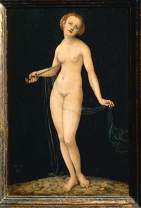 Østerrike, Wien, Malt bilde av Lucretia av Lucas the Elder Cranach