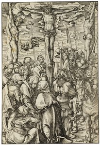 Golgata av Lucas the Elder Cranach