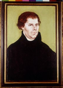 Portrett av Martin Luther (1483 - 1546), Maleri av Carnach