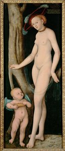 Venus og Amor av Lucas the Elder Cranach