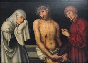 Medfølelse av Lucas the Elder or Hans (d.1537) Cranach